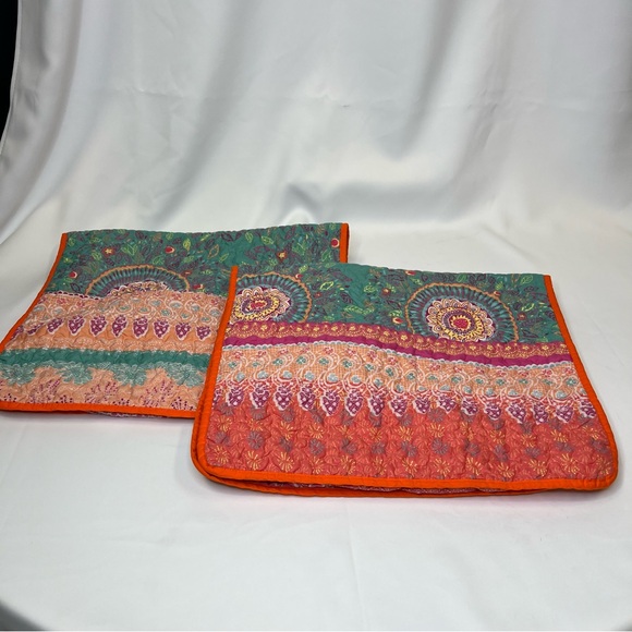Wake In Cloud Bohemian Pillow Shams 2 - King Size - Picture 1 of 9